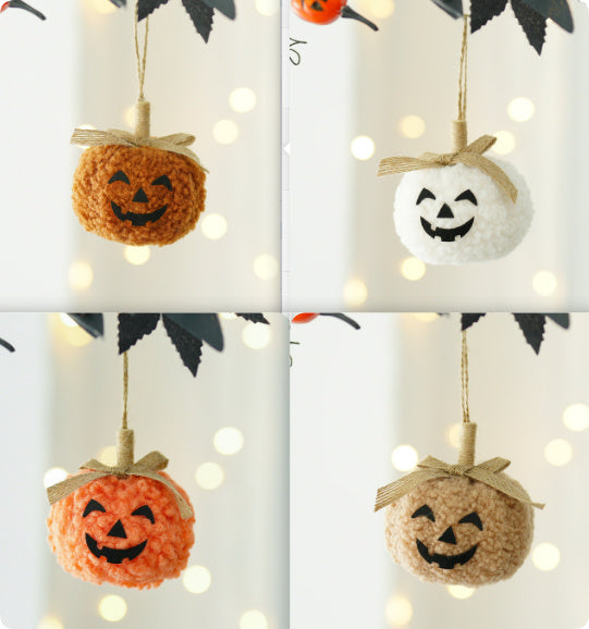 Halloween Cute Creative Pumpkin Grimace Doll Ornaments