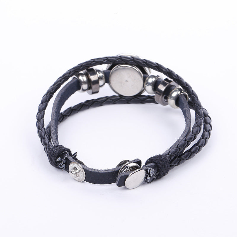 personality woven hand rope bracelets