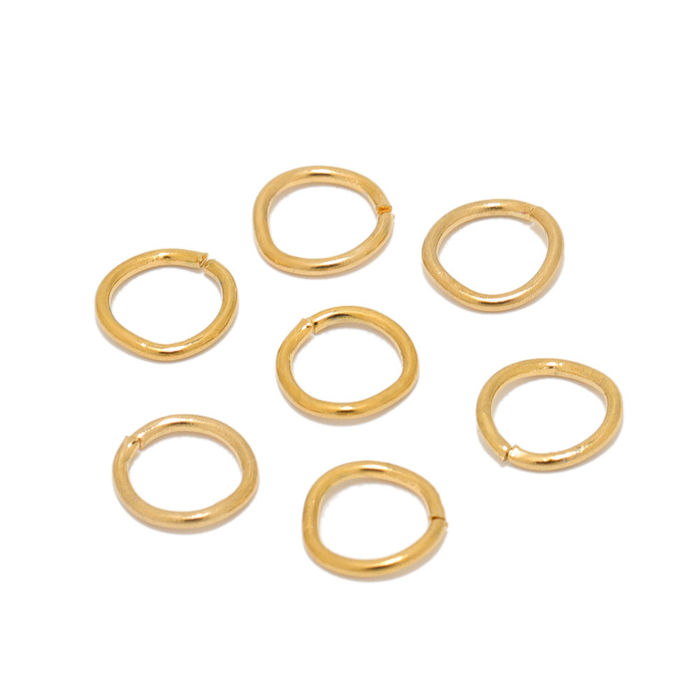 Stainless Steel Geometric Open Jump Rings