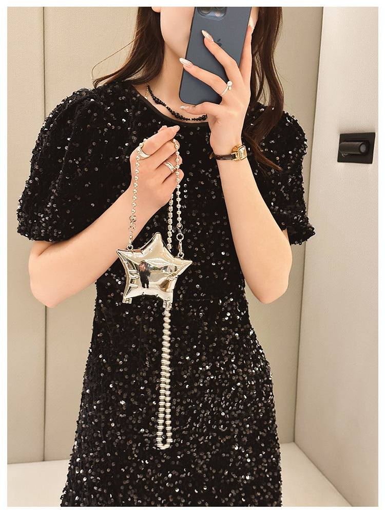 Women's Mini Arylic Star Streetwear Pentagram Magnetic Buckle Crossbody Bag
