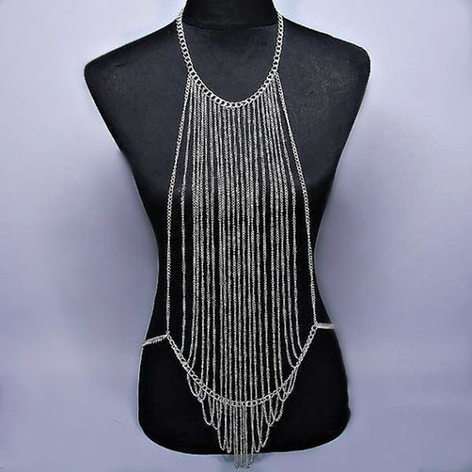 European And American Fashion Popular Body Ornament Tassel Body Chains