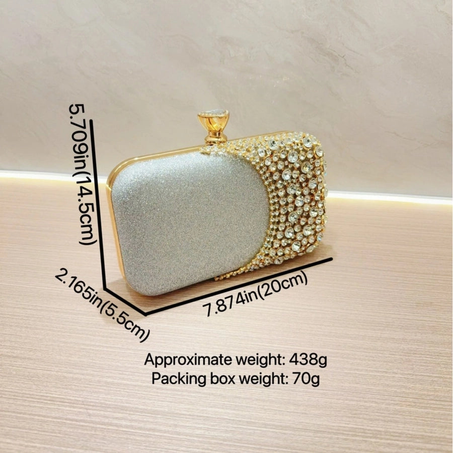 New ladies party Diamond evening bag dress bag banquet bag clutch messenger bag evening bag