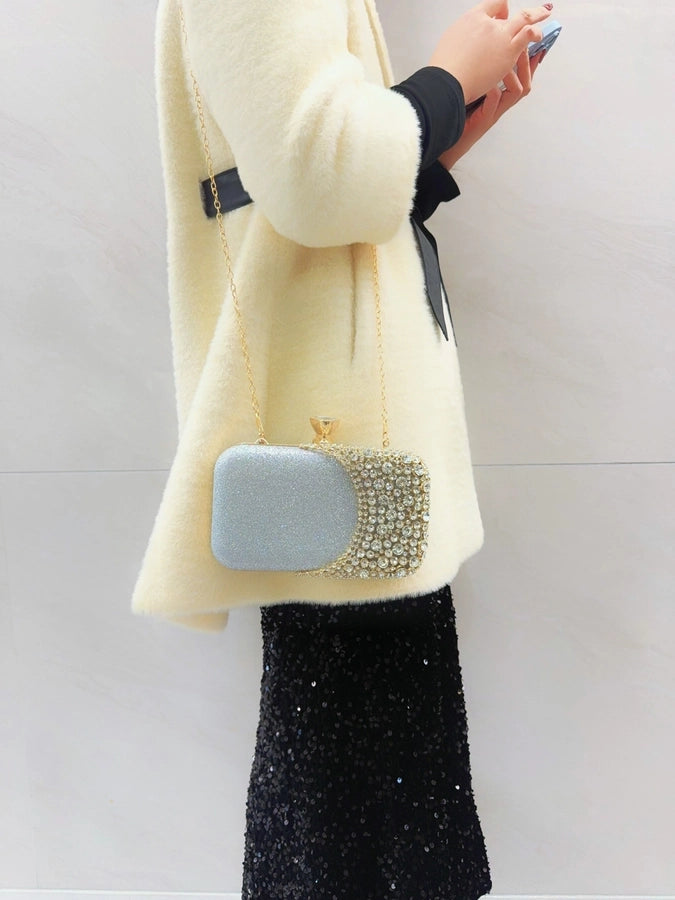 New ladies party Diamond evening bag dress bag banquet bag clutch messenger bag evening bag