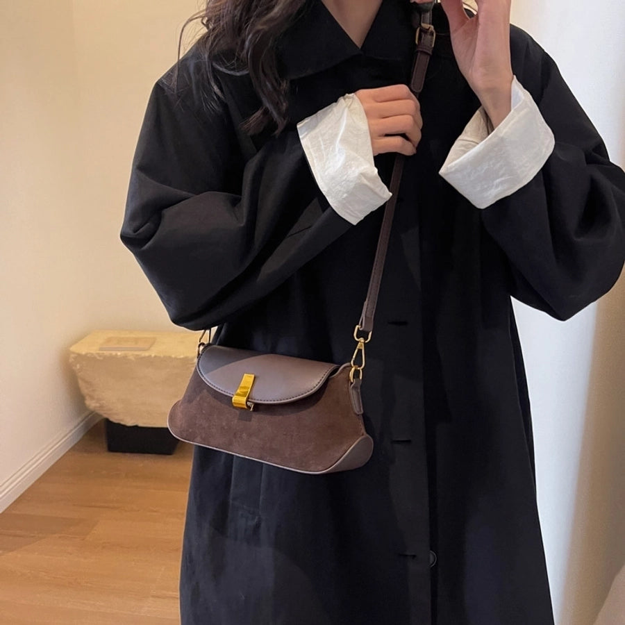 Autumn Winter Retro Bag 2024 New Fashion Underarm Bag Simple Women's Bag Casual Western Style Elegant Messenger Bag