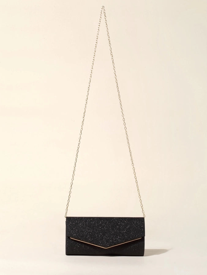 new style women's evening bag flash material advanced niche messenger bag