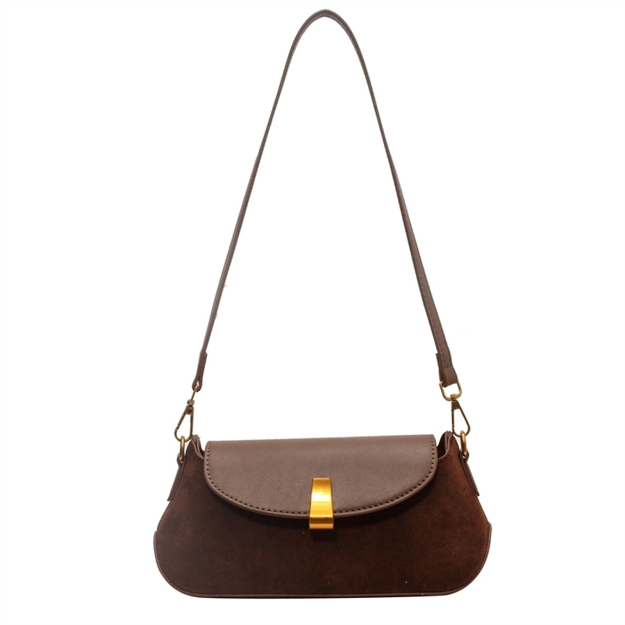 Autumn Winter Retro Bag 2024 New Fashion Underarm Bag Simple Women's Bag Casual Western Style Elegant Messenger Bag
