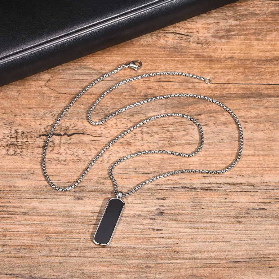 Simple Style Classic Style Geometric 304 Stainless Steel Men's