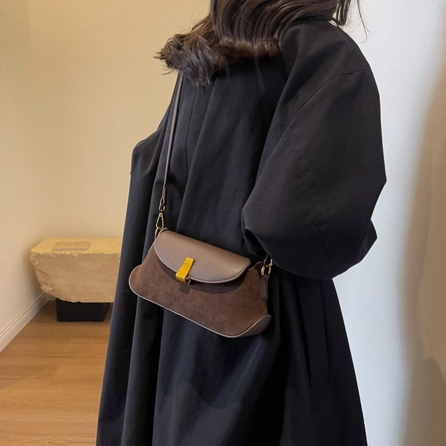Autumn Winter Retro Bag 2024 New Fashion Underarm Bag Simple Women's Bag Casual Western Style Elegant Messenger Bag