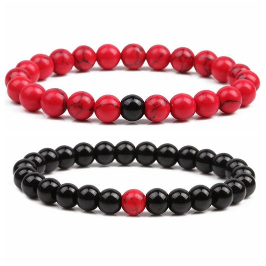 Fashion Geometric natural stone No Inlaid Bracelets In Bulk