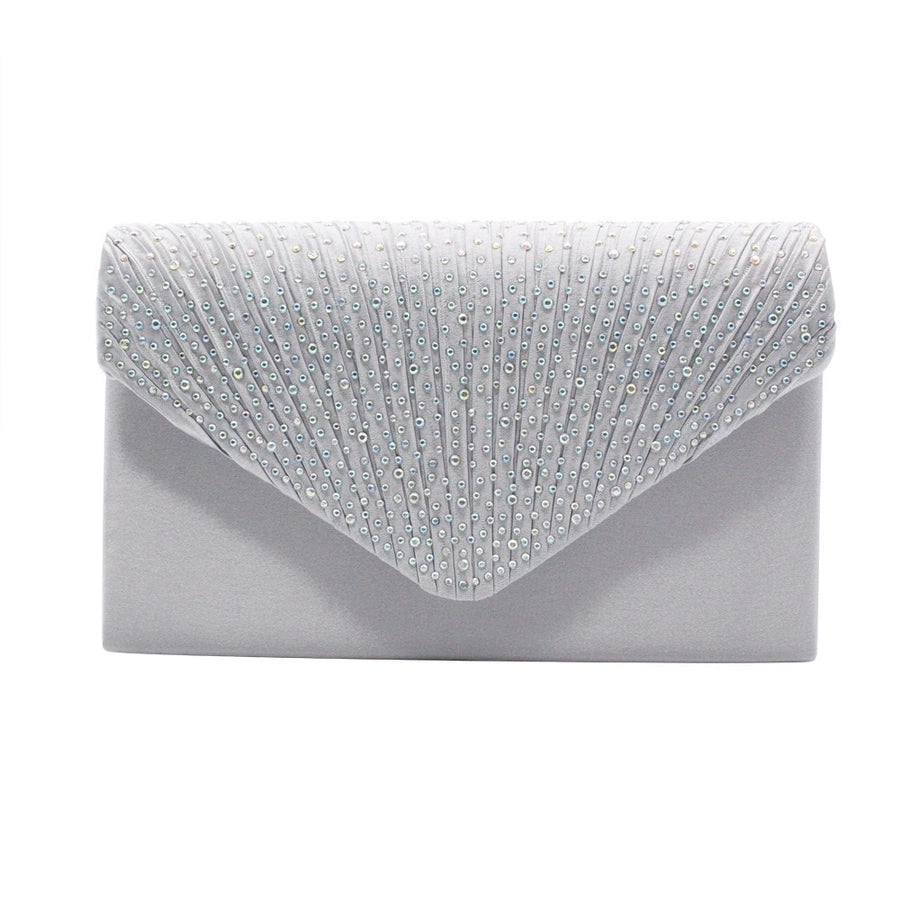 Women's black evening bag fashion clutch high-end banquet party banquet hot rhinestone evening bag bridesmaid bag