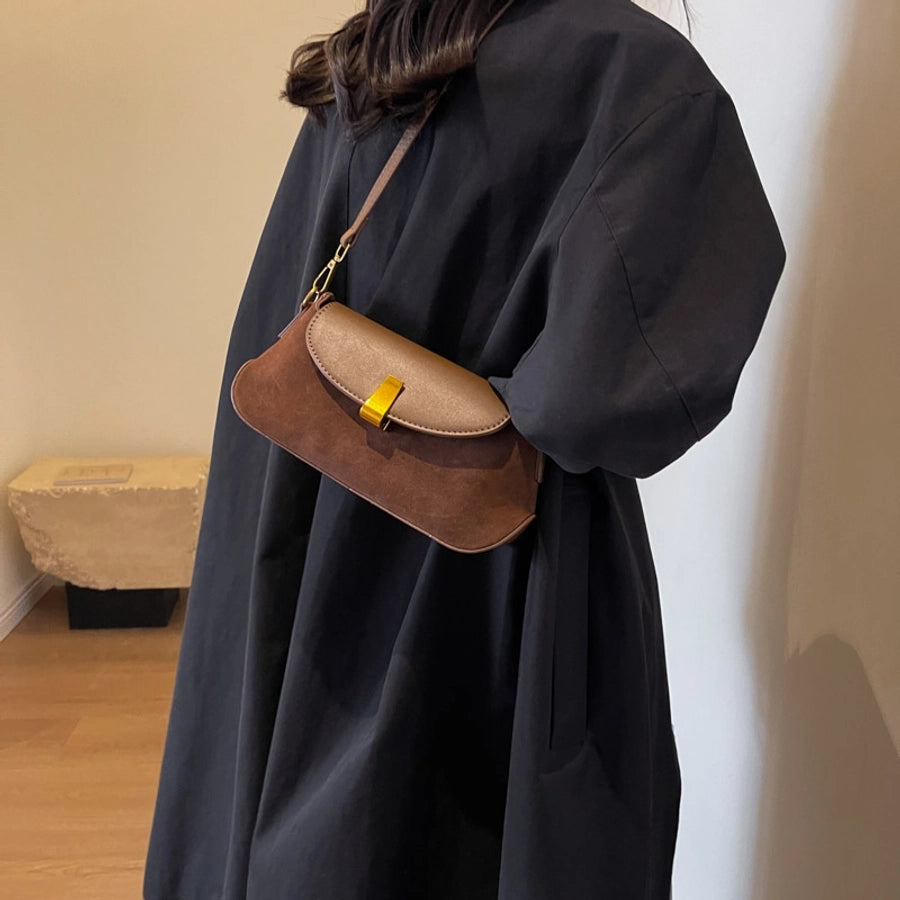 Autumn Winter Retro Bag 2024 New Fashion Underarm Bag Simple Women's Bag Casual Western Style Elegant Messenger Bag