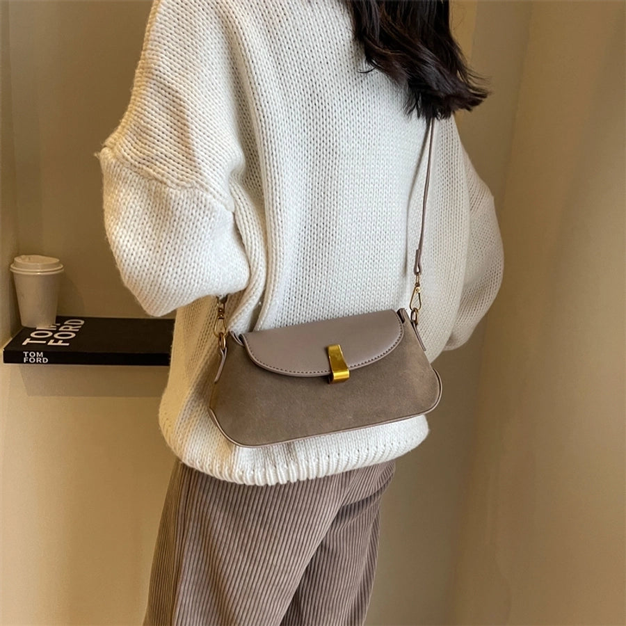Autumn Winter Retro Bag 2024 New Fashion Underarm Bag Simple Women's Bag Casual Western Style Elegant Messenger Bag