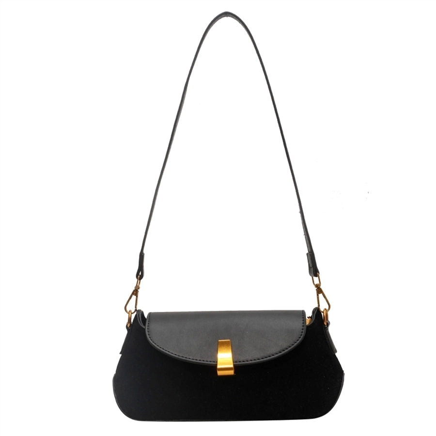 Autumn Winter Retro Bag 2024 New Fashion Underarm Bag Simple Women's Bag Casual Western Style Elegant Messenger Bag
