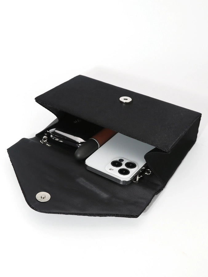 Women's black evening bag fashion clutch high-end banquet party banquet hot rhinestone evening bag bridesmaid bag