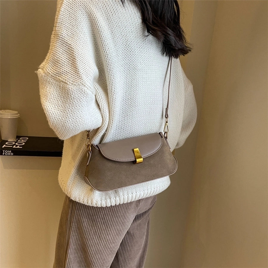 Autumn Winter Retro Bag 2024 New Fashion Underarm Bag Simple Women's Bag Casual Western Style Elegant Messenger Bag