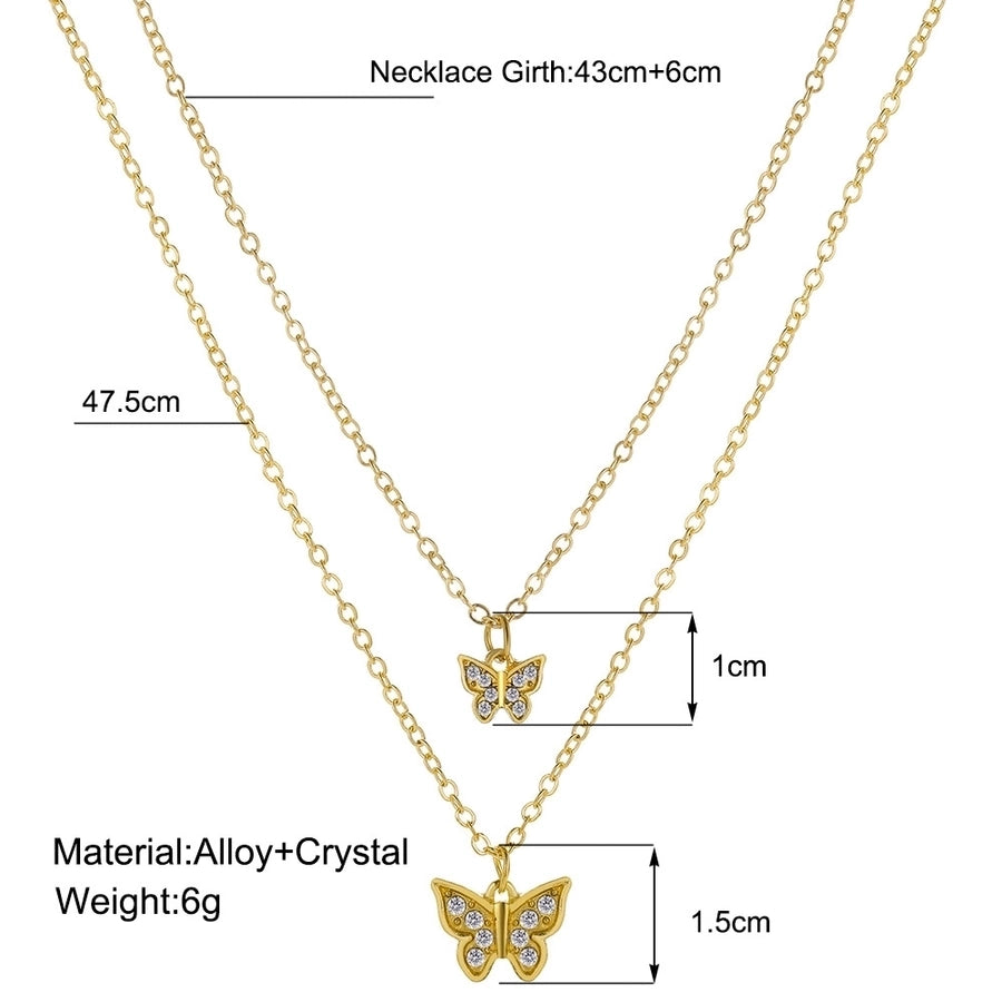 vintage style rhinestone necklace