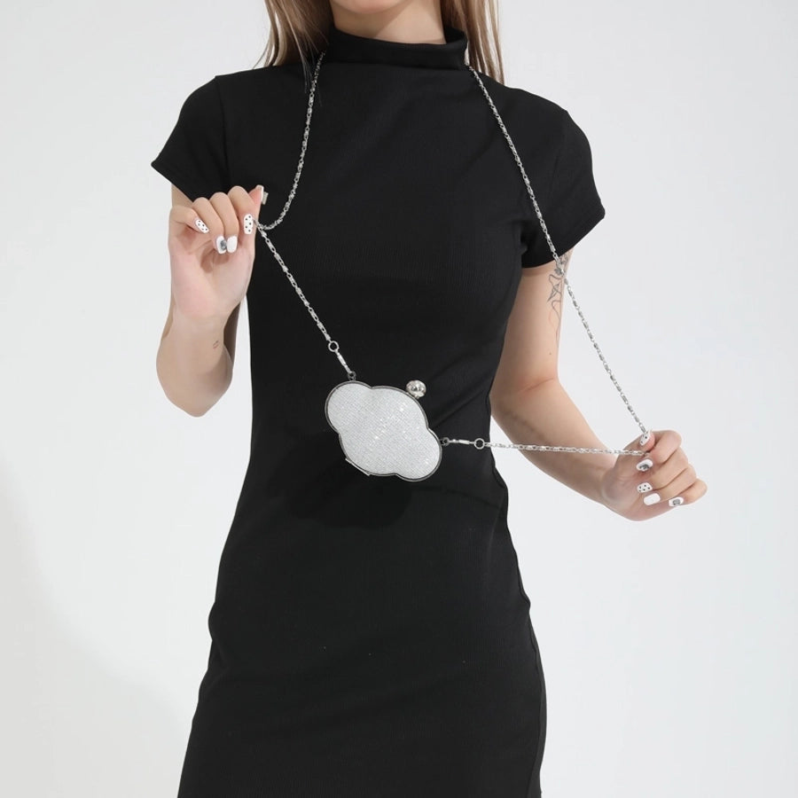 Women's Small Arylic Solid Color Classic Style Streetwear Sewing Thread Buckle Coin Purse