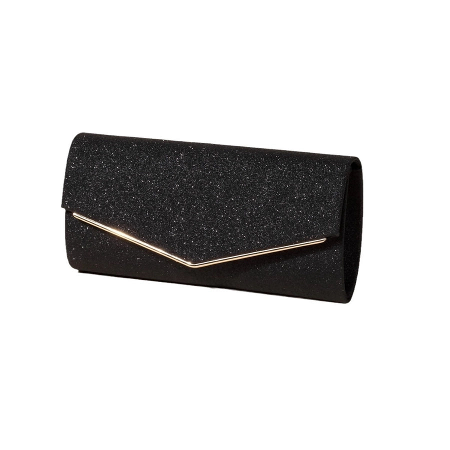 new style women's evening bag flash material advanced niche messenger bag