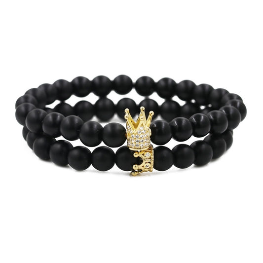 copper fashion geometric bracelet  (alloy sandstone) nhyl0583-alloy-sandstone