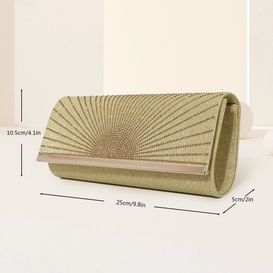 Women's black evening bag fashion clutch high-end banquet party banquet hot rhinestone evening bag bridesmaid bag