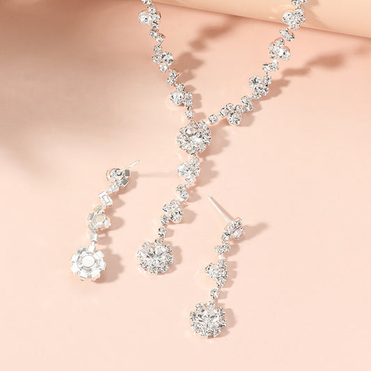 Queen Shiny Geometric Alloy Tassel Rhinestones Gold Plated Silver Plated Unisex