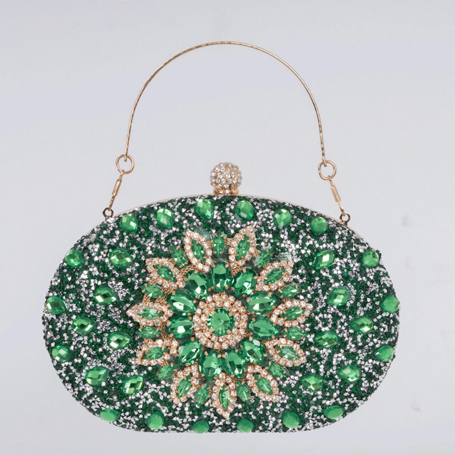 Sunflower Diamond-encrusted Dinner Bag Fashion Banquet Women's Clutch Bag Personality Dress Evening Bag