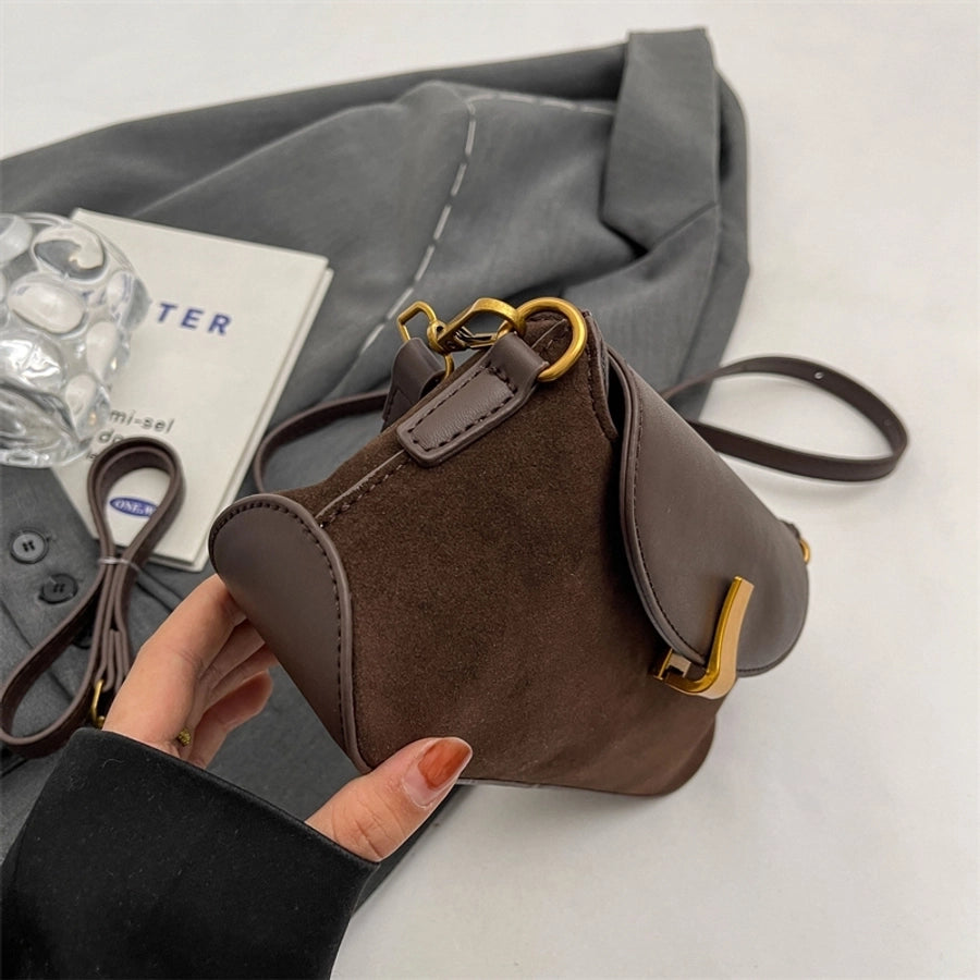 Autumn Winter Retro Bag 2024 New Fashion Underarm Bag Simple Women's Bag Casual Western Style Elegant Messenger Bag
