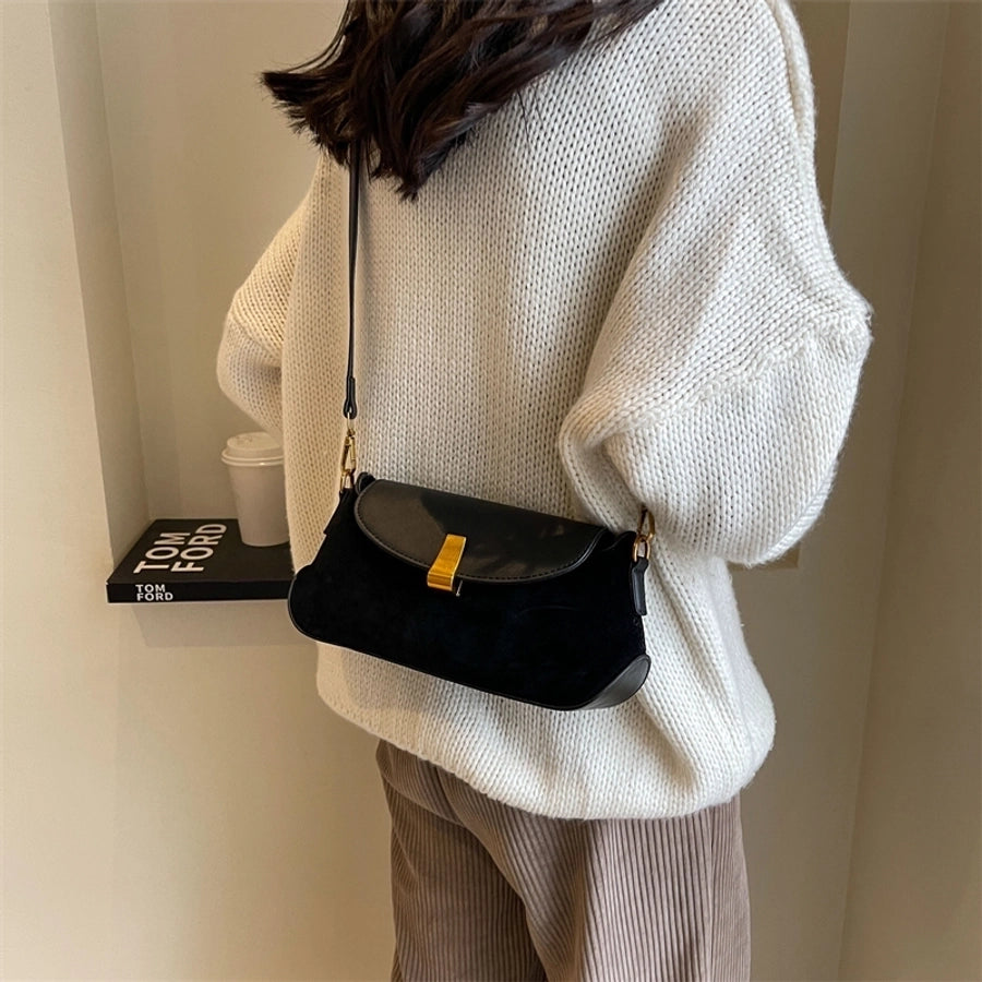 Autumn Winter Retro Bag 2024 New Fashion Underarm Bag Simple Women's Bag Casual Western Style Elegant Messenger Bag