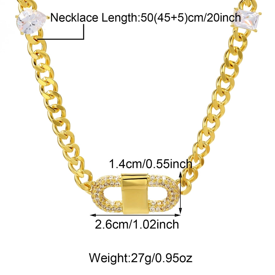 Copper 18K Gold Plated Asymmetrical Hollow Out Round Heart Shape Artificial Pearls Necklace