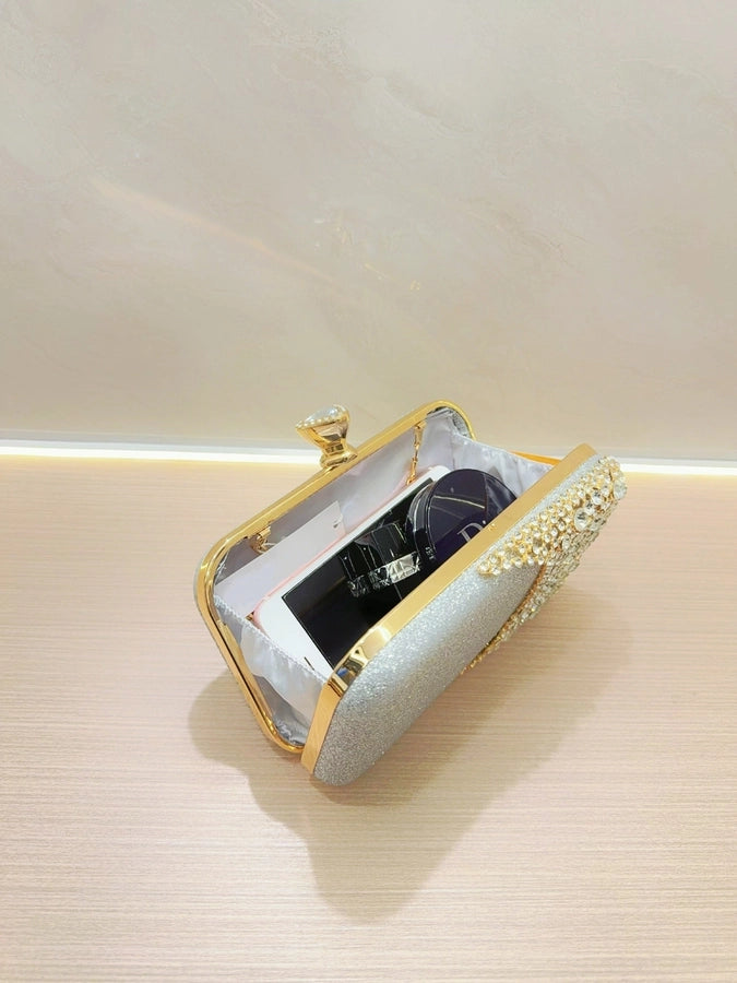 New ladies party Diamond evening bag dress bag banquet bag clutch messenger bag evening bag