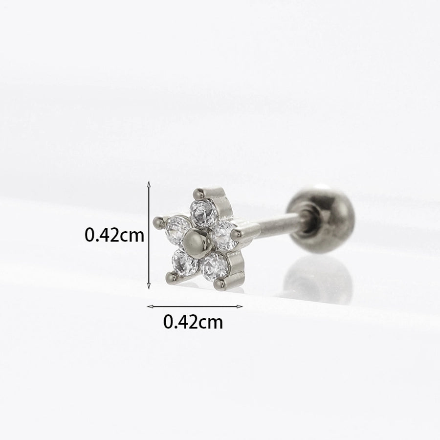 Ear Cartilage Rings & Studs Ethnic Style Animal 316L Stainless Steel Copper