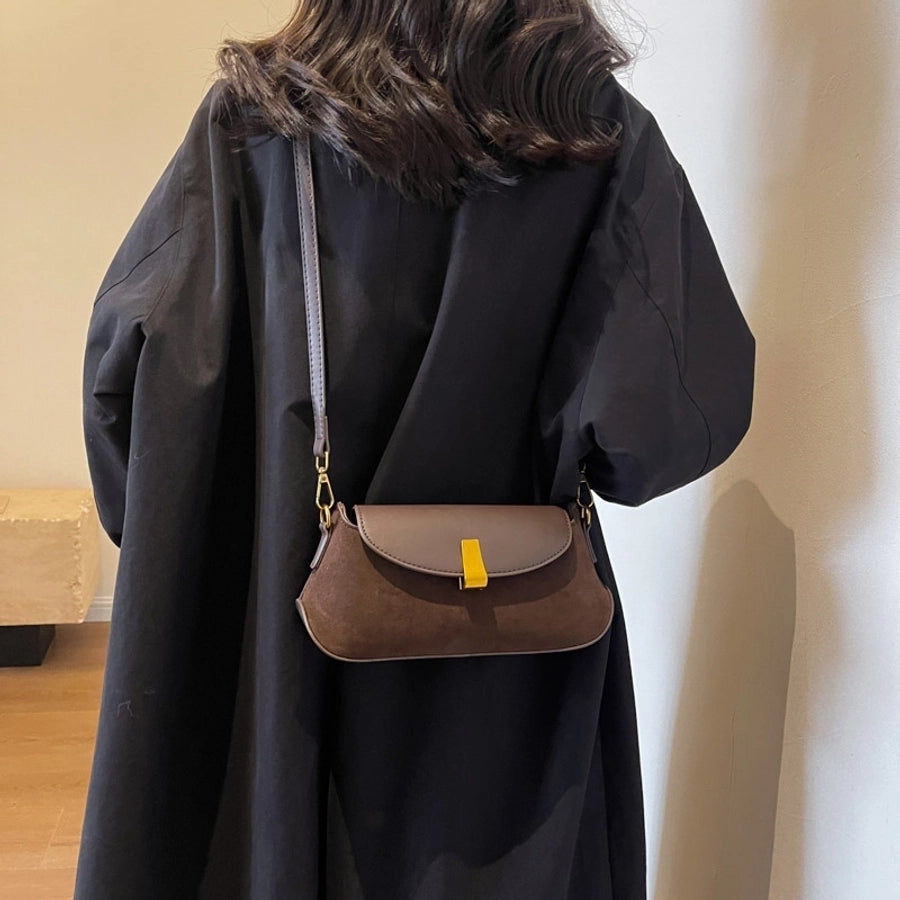 Autumn Winter Retro Bag 2024 New Fashion Underarm Bag Simple Women's Bag Casual Western Style Elegant Messenger Bag