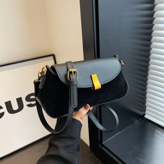 Autumn Winter Retro Bag 2024 New Fashion Underarm Bag Simple Women's Bag Casual Western Style Elegant Messenger Bag