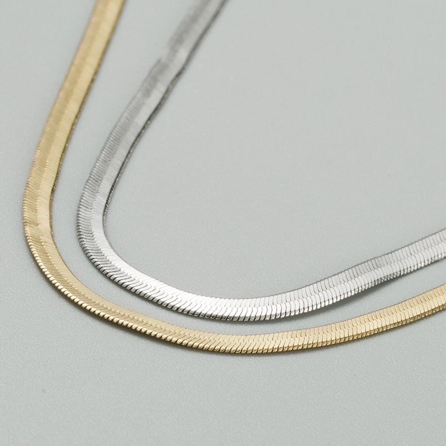 titanium steel fashion necklace