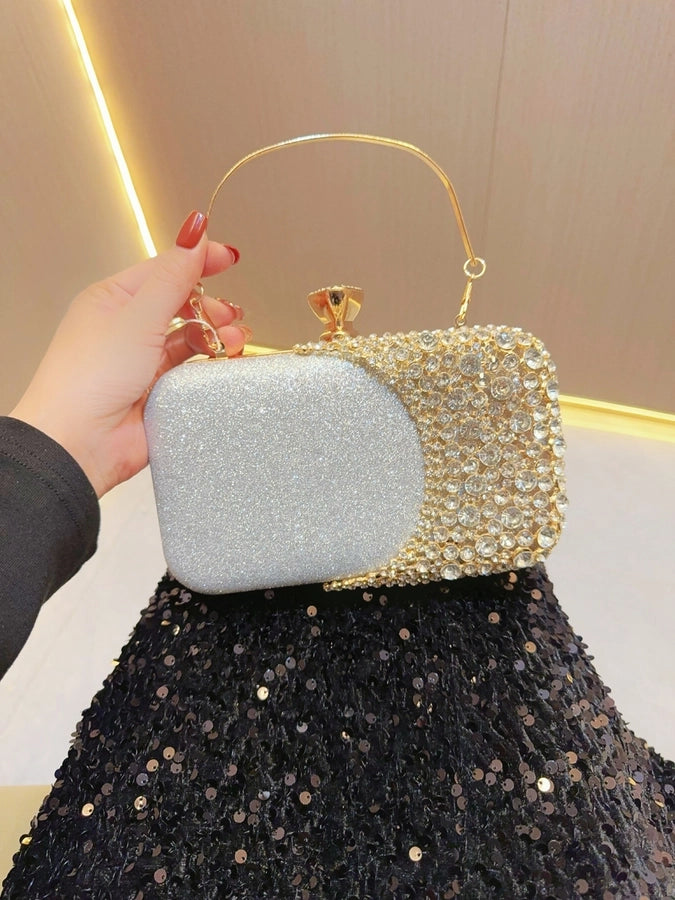 New ladies party Diamond evening bag dress bag banquet bag clutch messenger bag evening bag
