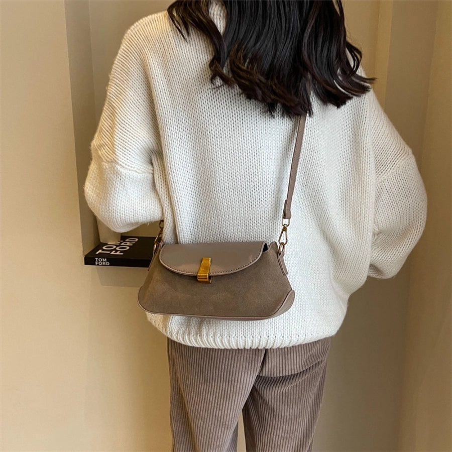 Autumn Winter Retro Bag 2024 New Fashion Underarm Bag Simple Women's Bag Casual Western Style Elegant Messenger Bag