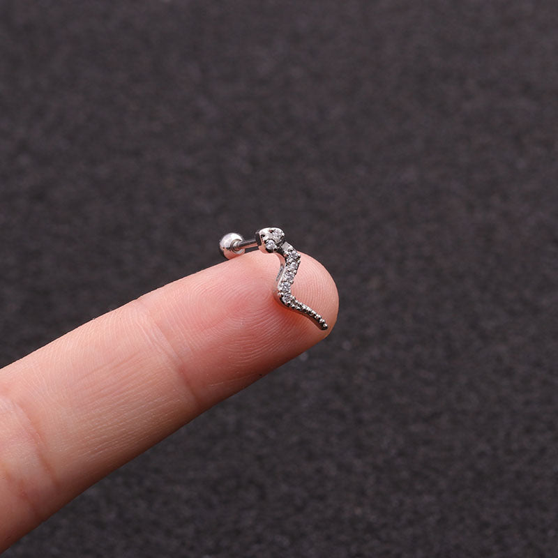Ear Cartilage Rings & Studs Ethnic Style Animal 316L Stainless Steel  Copper