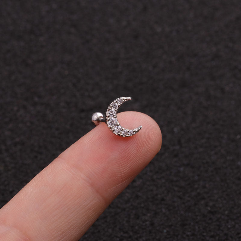 Ear Cartilage Rings & Studs Ethnic Style Animal 316L Stainless Steel  Copper
