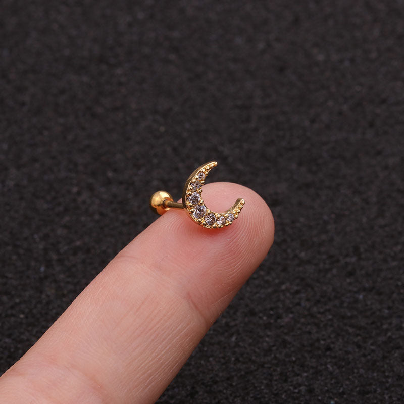 Ear Cartilage Rings & Studs Ethnic Style Animal 316L Stainless Steel  Copper