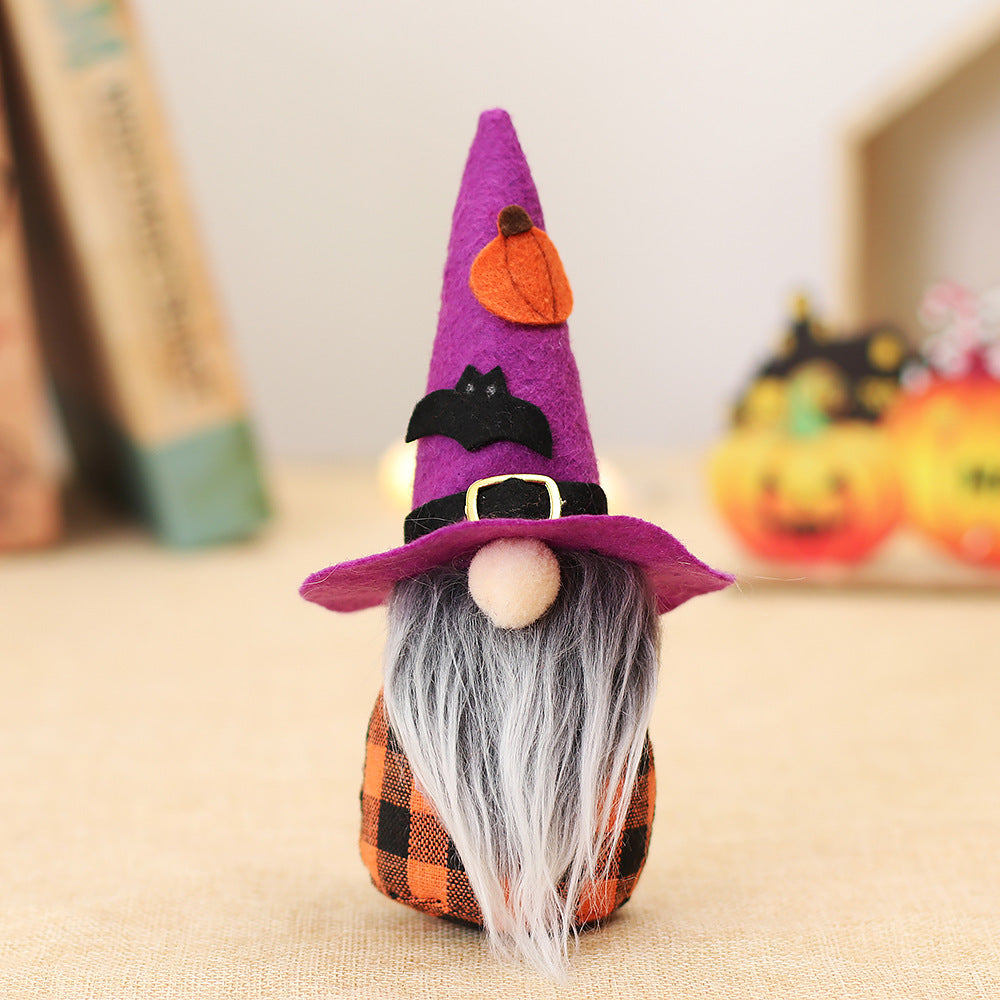 Halloween Creative Cute Pointed Hat Goblin Doll