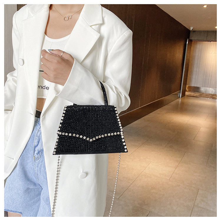 medium pu leather square bag