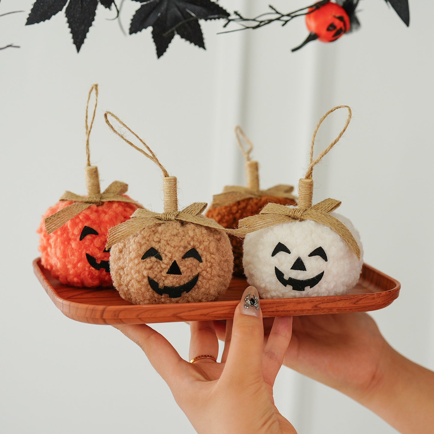 Halloween Cute Creative Pumpkin Grimace Doll Ornaments