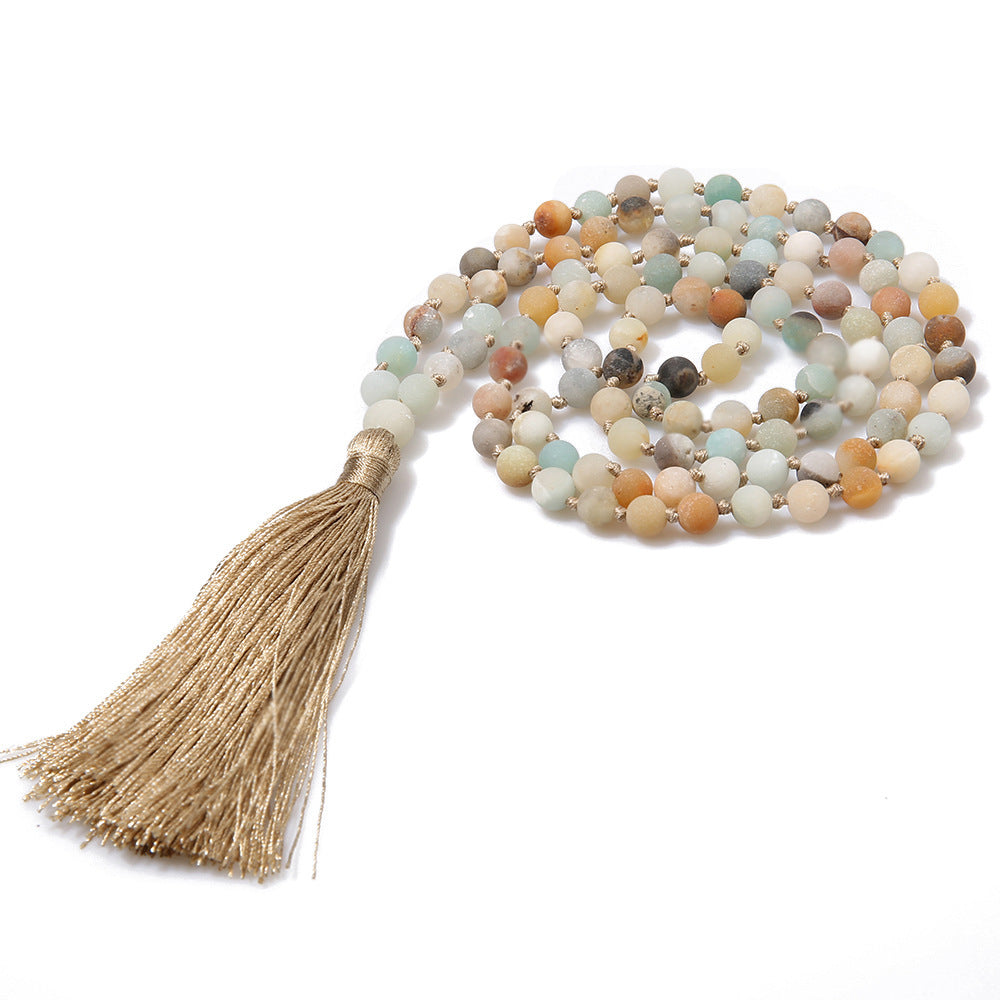 Hand knotted 108 long necklaces