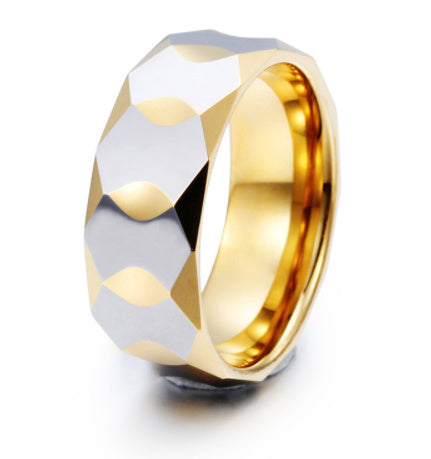 Trendy Unisex Tungsten Steel Ring