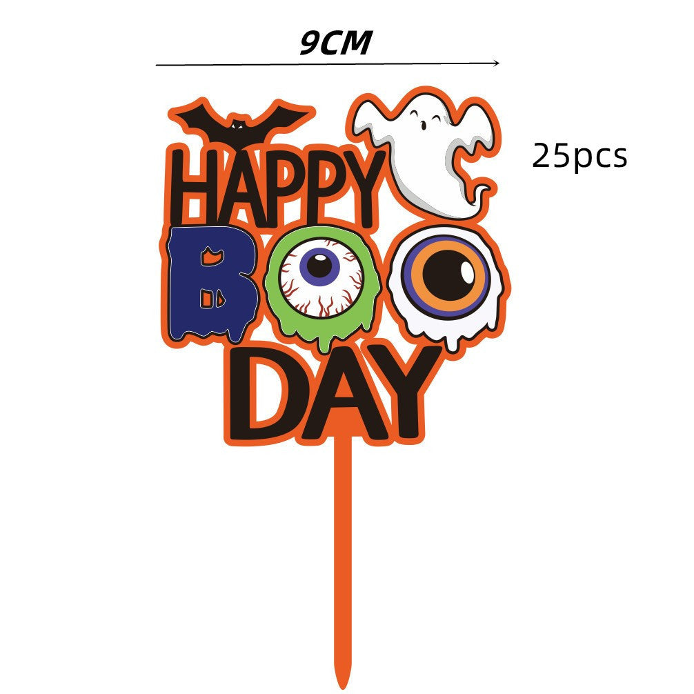 Halloween Decorating Party Supplies Cake Inserts
