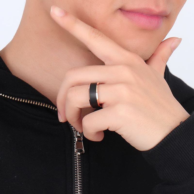 8MM Tungsten Steel Ring