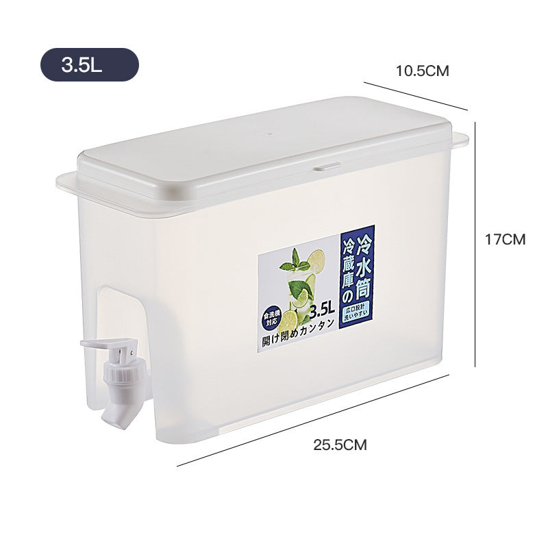 Refrigerator Storage Jars, Large Capacity Cold Water Kettle With Faucet Household Storage