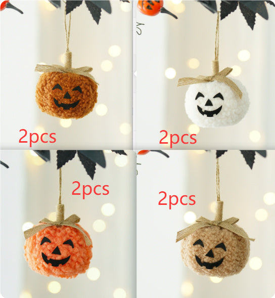 Halloween Cute Creative Pumpkin Grimace Doll Ornaments