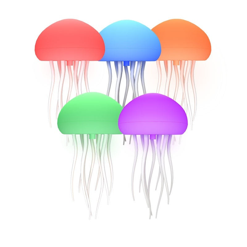 Jellyfish Mood Lamp, LED Jellyfish Night Light, Portable Jellyfish Lamp, Jellyfish Decorations Smart Table Lamp For Bedside Desk