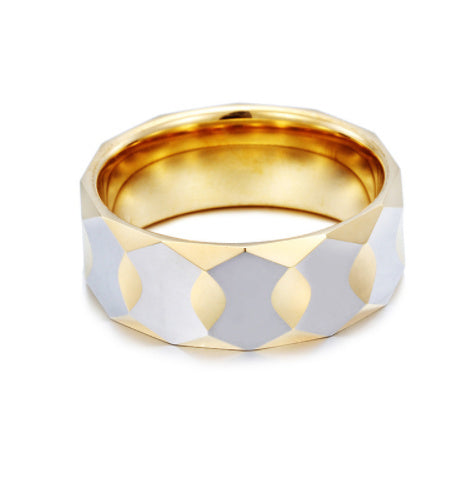 Trendy Unisex Tungsten Steel Ring